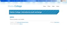 Tablet Screenshot of media-cottage.kotlovnica.si